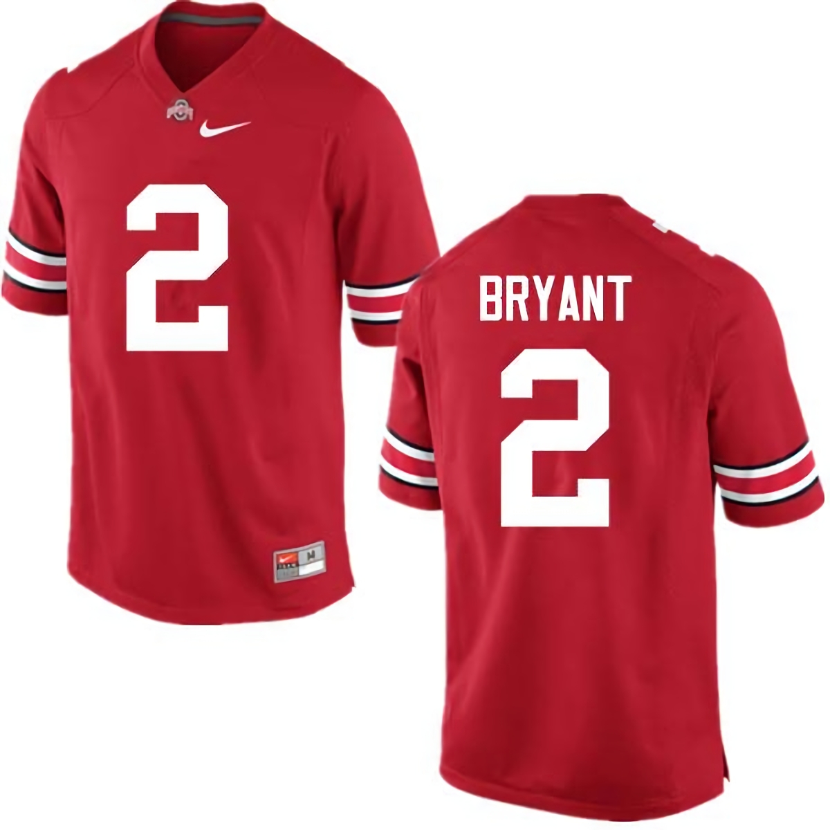 Christian Bryant Ohio State Buckeyes Men's NCAA #2 Nike Red College Stitched Football Jersey LJD5256JZ